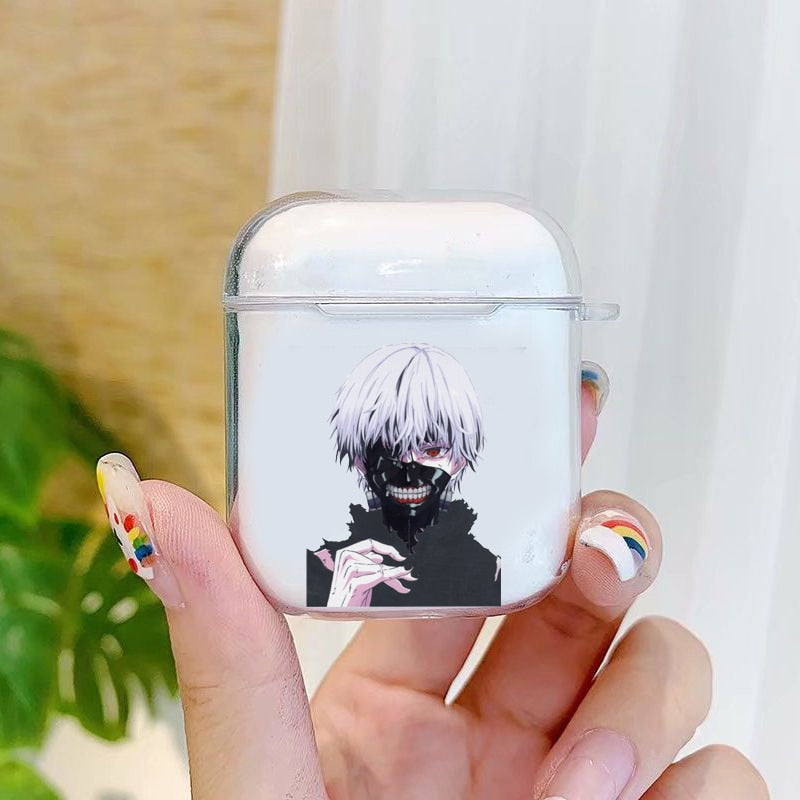 White Tokyo Ghoul Case for Airpods