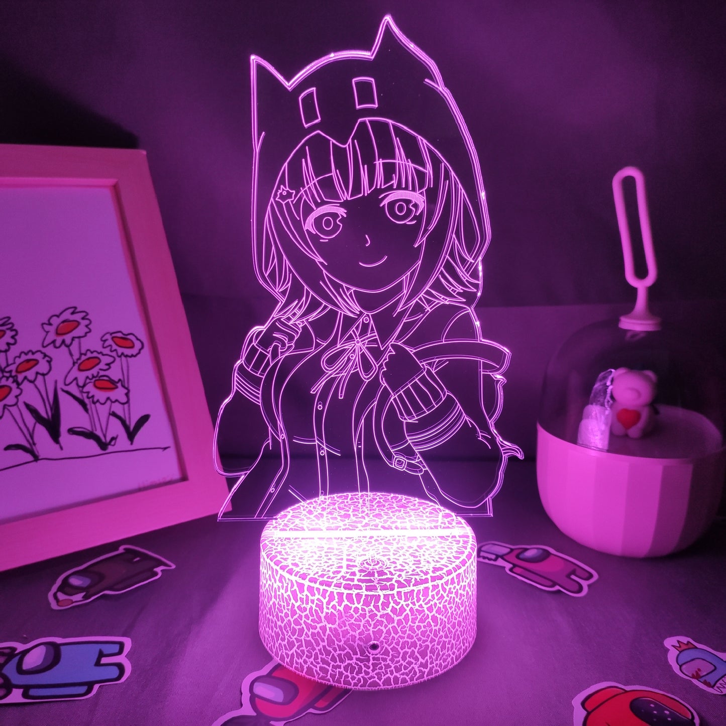 Danganronpa LED Lamp