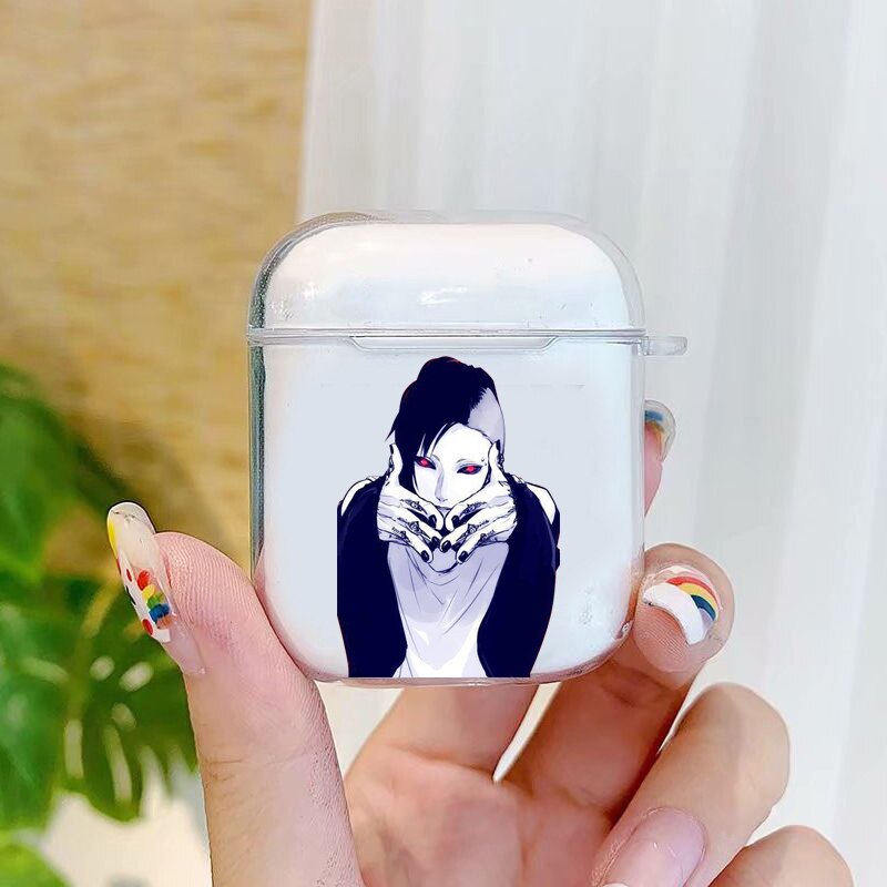 White Tokyo Ghoul Case for Airpods