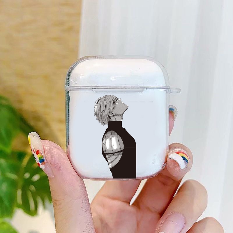 White Tokyo Ghoul Case for Airpods