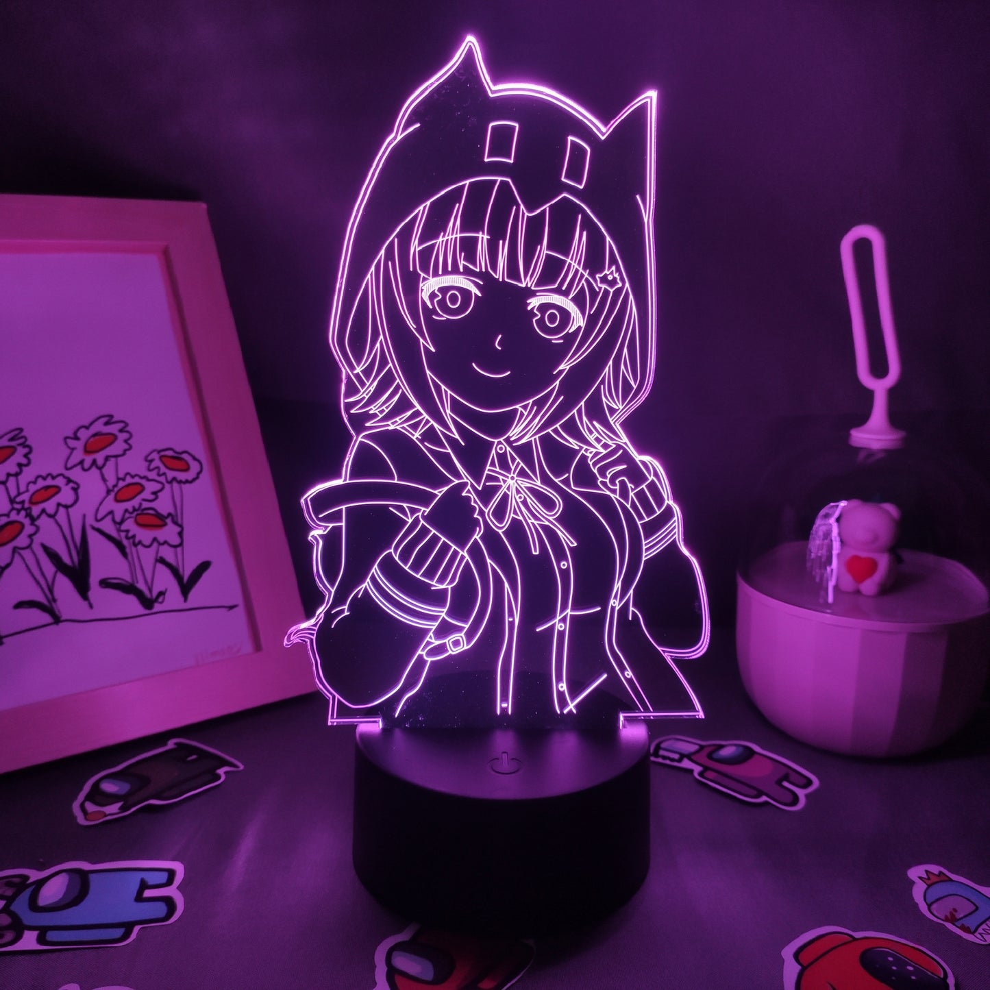 Danganronpa LED Lamp