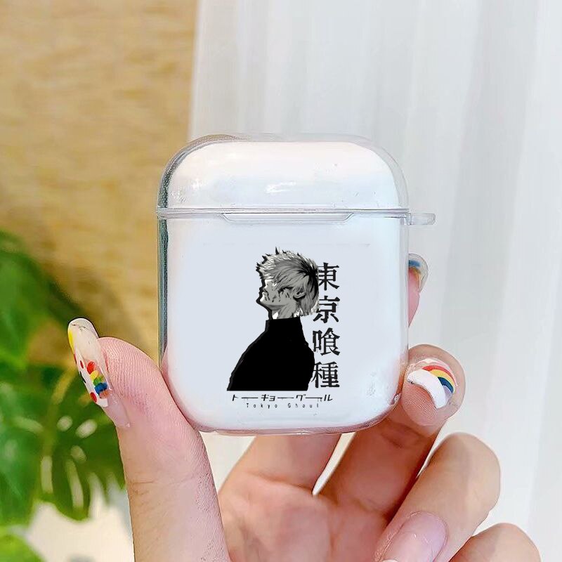 White Tokyo Ghoul Case for Airpods