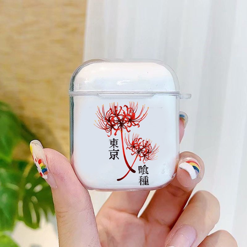 White Tokyo Ghoul Case for Airpods