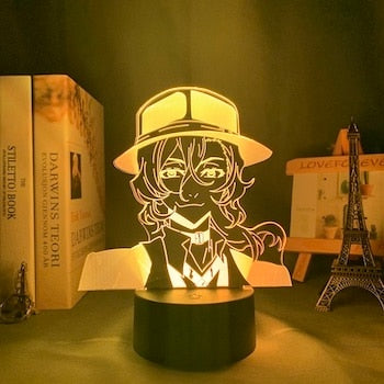 Bungo Stray Dogs Osamu Dazai LED Lamp