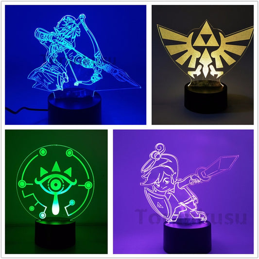 Legend of Zelda Link LED Lamp